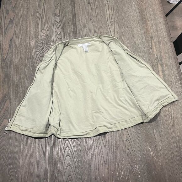 Geoffrey Beene Sport Light Mint Green Quilted Vest Size M - Picture 5 of 6